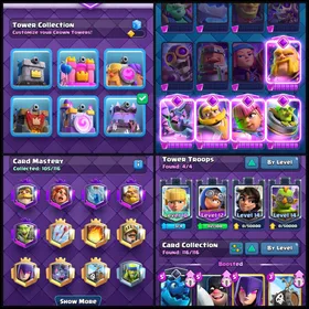 βοΈ GOD TIER CR ACCOUNT | 20 WIN GOBLIN EMOTE π | LVL 50 | ARENA 22 | KT12 | 5 EVOLVED, 10 MAX | 54 EMOTES | READY TO GO β
thumbnail 2