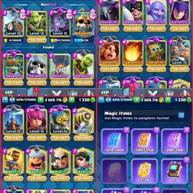 π―RAREST ACCT 9 YEAR OLD( π 10600 CUPS ARENA 24(π 4 RARE EMOT(ππ» 135 MAXED 39 ELITE 13 EVO(π― 2 MILLIONS GOLD π
INSTANT DELIVERY π thumbnail 2