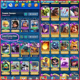 🎯[RARE]👑LEV-60👑12-EVO CARDS😎103-MAX CARD🎯22-ELITES❤️9280-TROPHIES🏆KT-15💫ARENA-23💥164 EMOTES🫧12-KT SKINS👀INSTANT DELIVERY✅ thumbnail 3