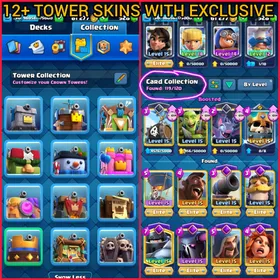 🎯NW UP ARENA 24 🔥 34 MAX 11 ELITE 15 EVO 💯 KT 15 CUPS 9683 XP 56 ✅️ 112 EMOTES 12 KT SKINS 🧜  INSTANT DELIVERY🚒 thumbnail 5
